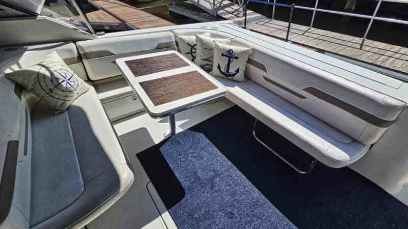 speedboat interior