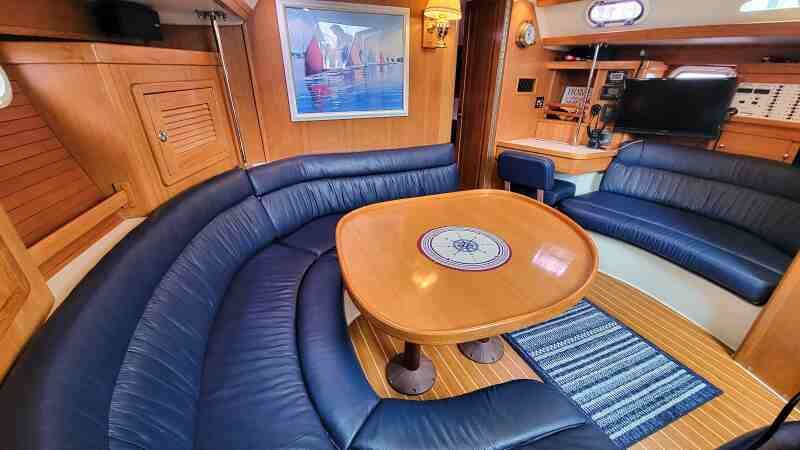 sailboat interior